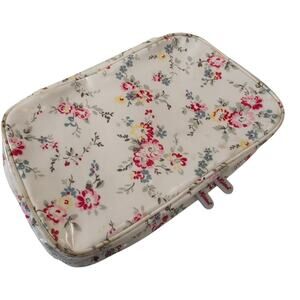 Cath Kidston London floral print 2-fold toiletry bag/makeup case